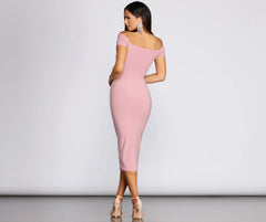 Alani Formal Off The Shoulder Dress