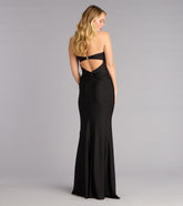 Margret Strapless Cutout Mermaid Formal Dress