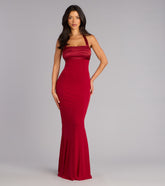 Christine Satin Halter Mermaid Formal Dress