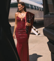 Amaya Ruched Mermaid Formal Dress