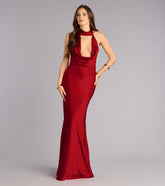 Vera Satin Mermaid Formal Dress