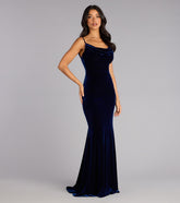 Victoria Velvet Mermaid Formal Dress