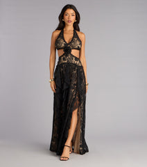 Lyla Lace A-Line Formal Dress