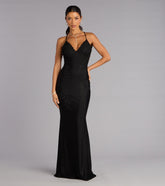 Blanca Open Back Mermaid Formal Dress
