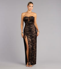 Kassandra Lace-Up Formal Dress