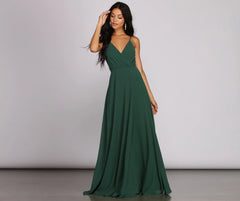 Vaughan Chiffon Gown