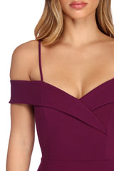 Nat Formal High Slit Dress