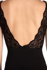 Veronica Formal High Slit Lace Dress