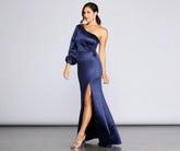 Beatrix Satin Gown