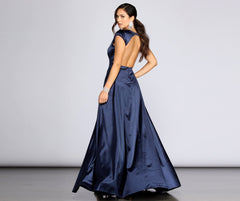 Alena Satin Gown