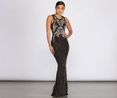 Deleah Formal Sleeveless Pearl Dress