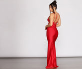 Sami Lace Up Mermaid Dress