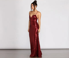 Viva Formal Sequin Mermaid Dress