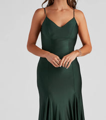 Mika Formal Sleeveless Mermaid Dress