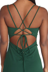 Taylor Formal High Slit Dress