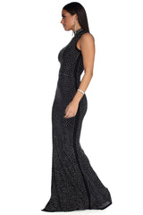 Emerie Formal Heat Stone Dress