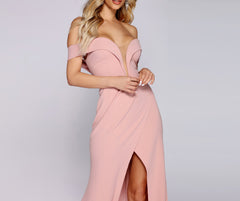 Allison Formal Off The Shoulder Dress