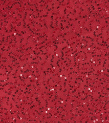 Arielle Sequin Beaded Mesh High Slit Formal Dress