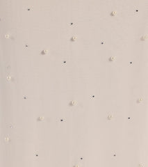 Milena Faux Pearl Mesh High Slit Mermaid Dress