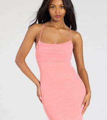 Molly Lace-Up Mermaid Glitter Formal Dress