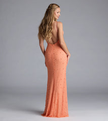 Amara Corset Mermaid Sequin Formal Dress