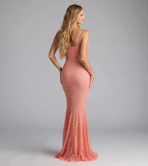 Ariella Corset Mermaid Lace Formal Dress