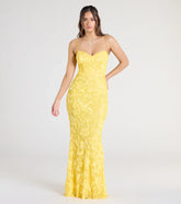 Alandra Sweetheart Mermaid Sequin Formal Dress