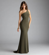 Willow One-Shoulder Mermaid Formal Dress