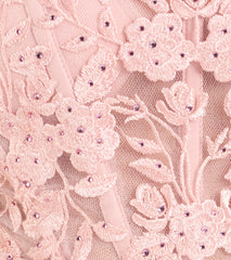 Paloma Corset Applique A-Line Satin Ball Gown