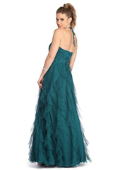 Sonia Lace Mesh Tendril Dress