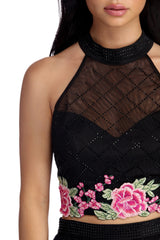 Alisa Floral Two Piece Dress