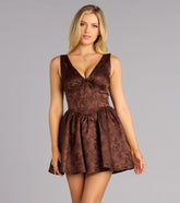 Sweet Indulgence Satin Mini Dress