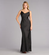 Effortless Allure Satin Polka Dot Maxi Dress