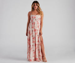 Effortlessly Enchanting Floral Maxi Dress