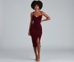 Curves Ahead Midi Bodycon Dress
