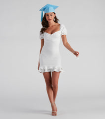 Summer Bliss Eyelet Ruffle Dress