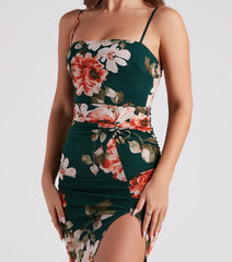 Blooming Beauty Floral Midi Dress