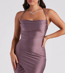 Ever So Chic Wrap-Front Midi Dress