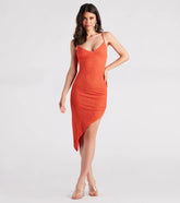 Shining Personality Glitter Midi Dress