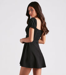 Darling Sweetheart Skater Dress