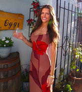 Gorgeous Aura Floral Mesh Maxi Dress