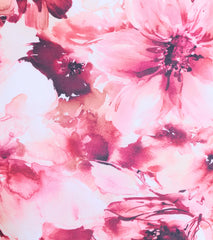 Ready To Bloom Strapless Lace-Up Floral Maxi Dress