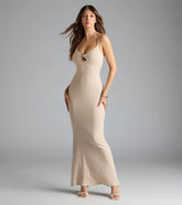 Into The Sun V-Neck Maxi Dress