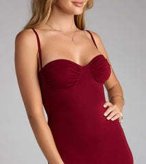 Heartbreaker Hourglass Midi Dress