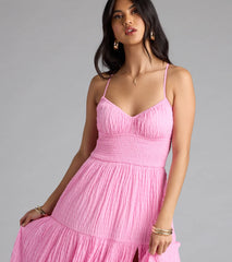 Breezy Fave High Slit Maxi Dress