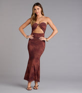 Garden Glam Floral Maxi Dress