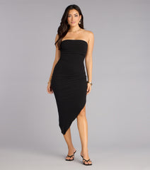 So Loved Tube Bodycon Midi Dress