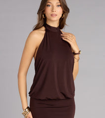 Twist of Fate Mini Dress