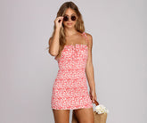 Smocked And Stylin' Mini Dress