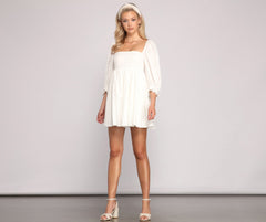 Sweet Style Babydoll Dress